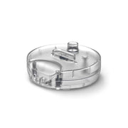 Dimmer universale rotondo con pulsante e morsetto di terra - Trasparente