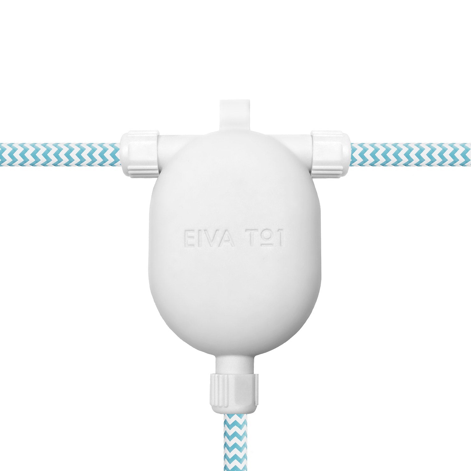 EIVA - 3 Giunto a 3 vie IP65 per esterno - Sistema Modulair - Bianco - Creative Cables