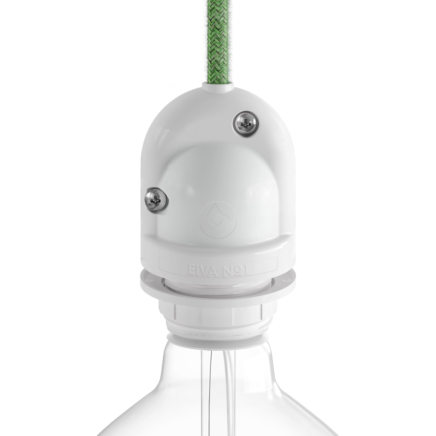 EIVA, the E26 socket suitable for wet locations - White