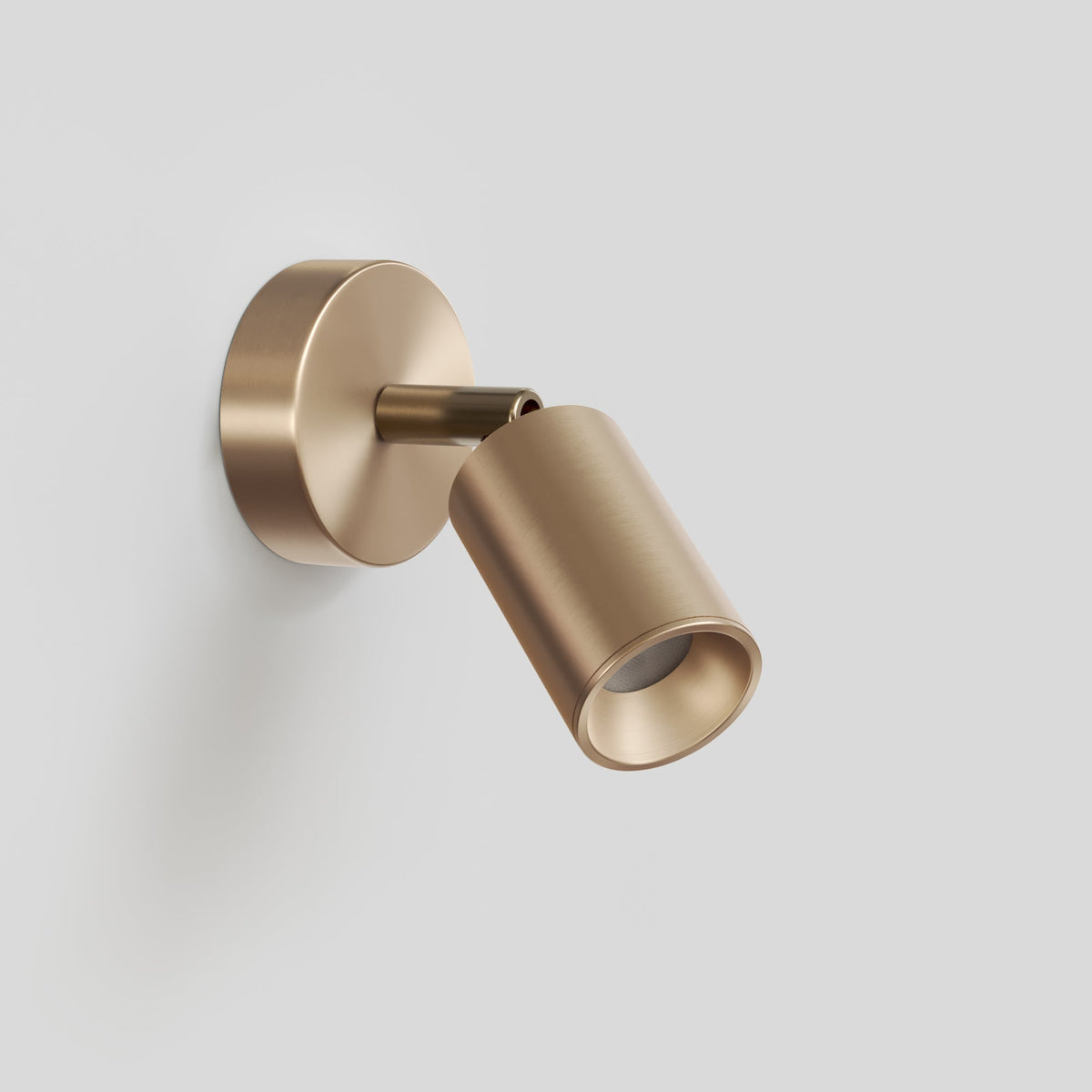 Faretto GU10 orientabile da parete o soffitto Bispot - Bronzo satinato Si No