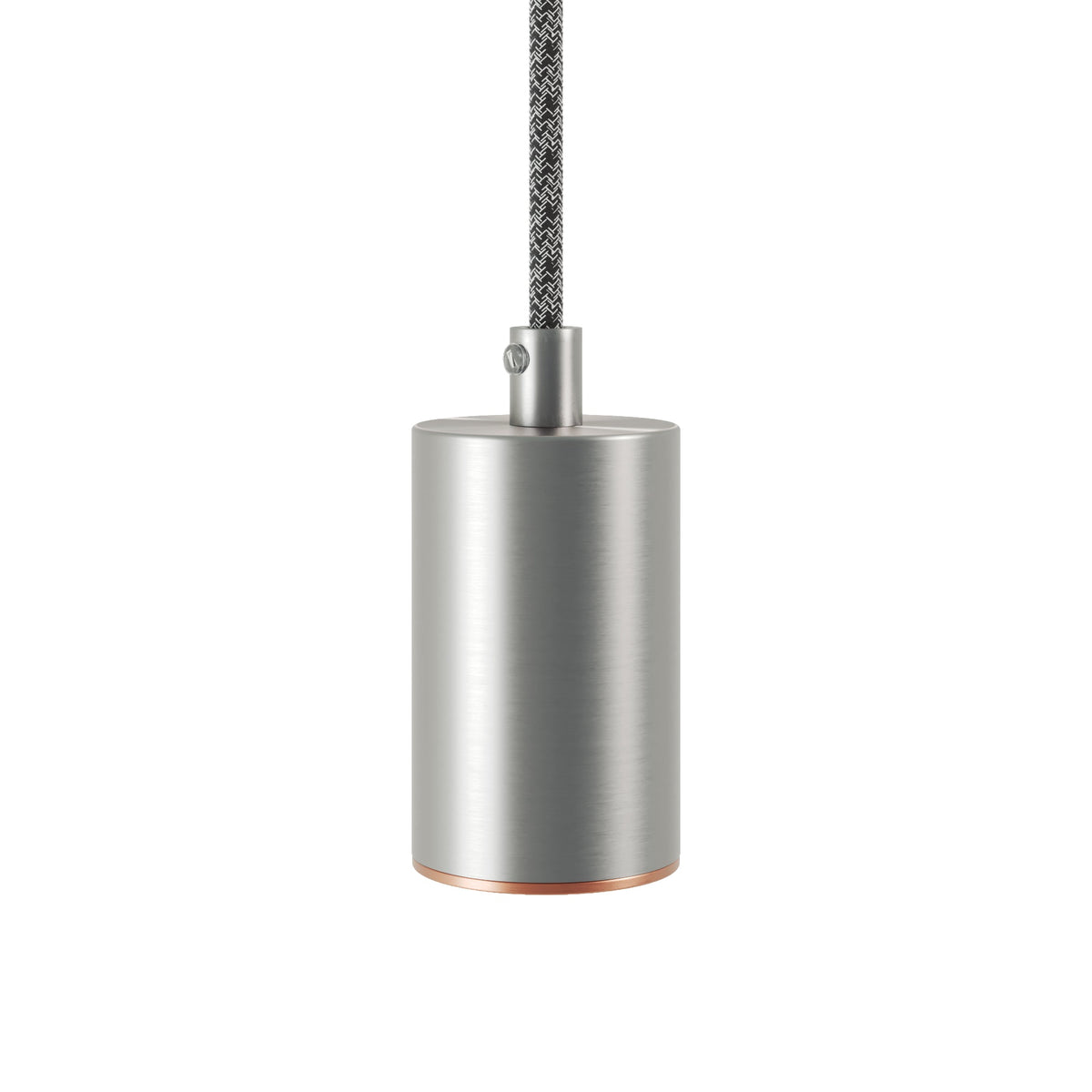 Faretto GU10 Spotlight LED Bispot - Titanio satinato / Rame satinato