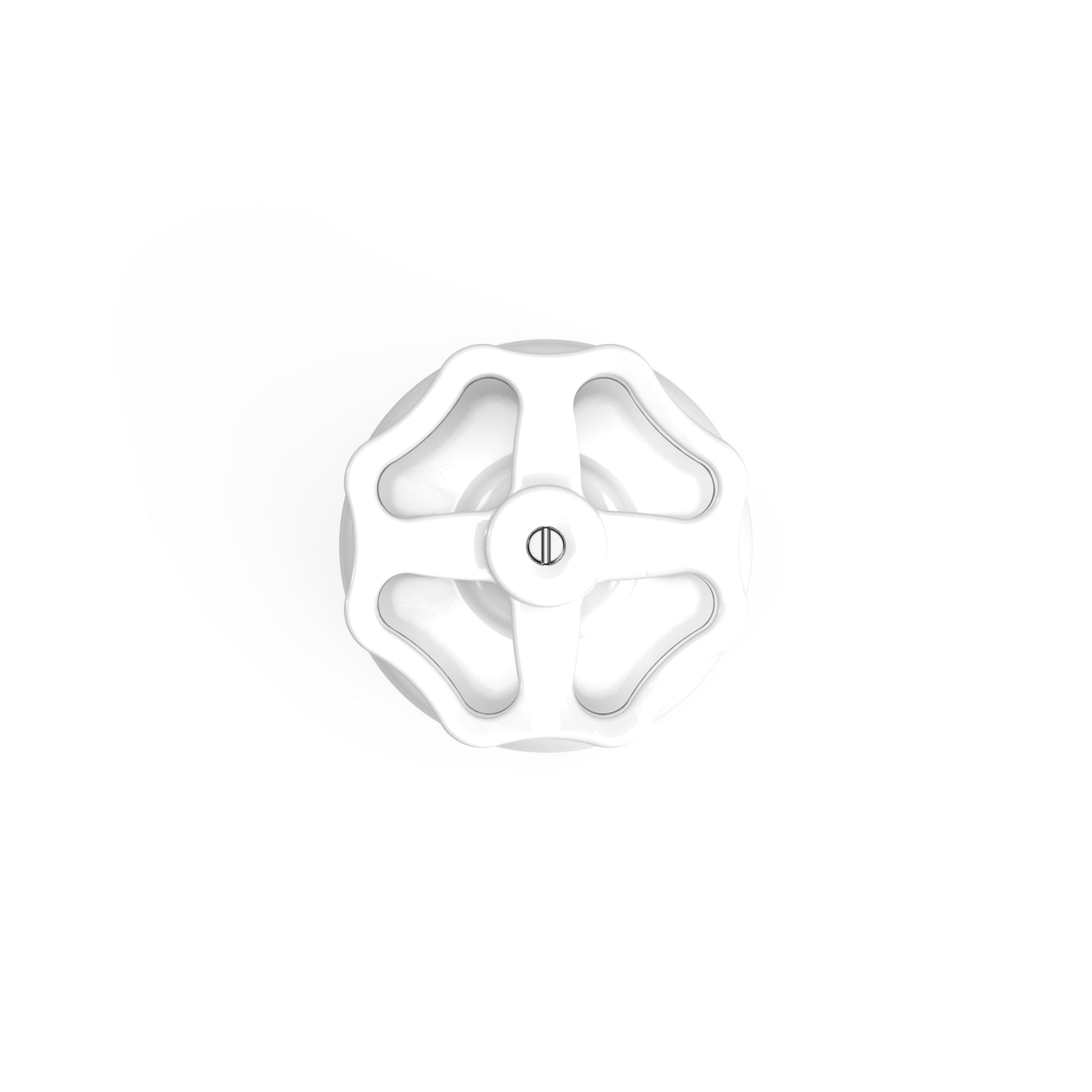 Interruttore/Deviatore in porcellana bianco con manopola Bianco