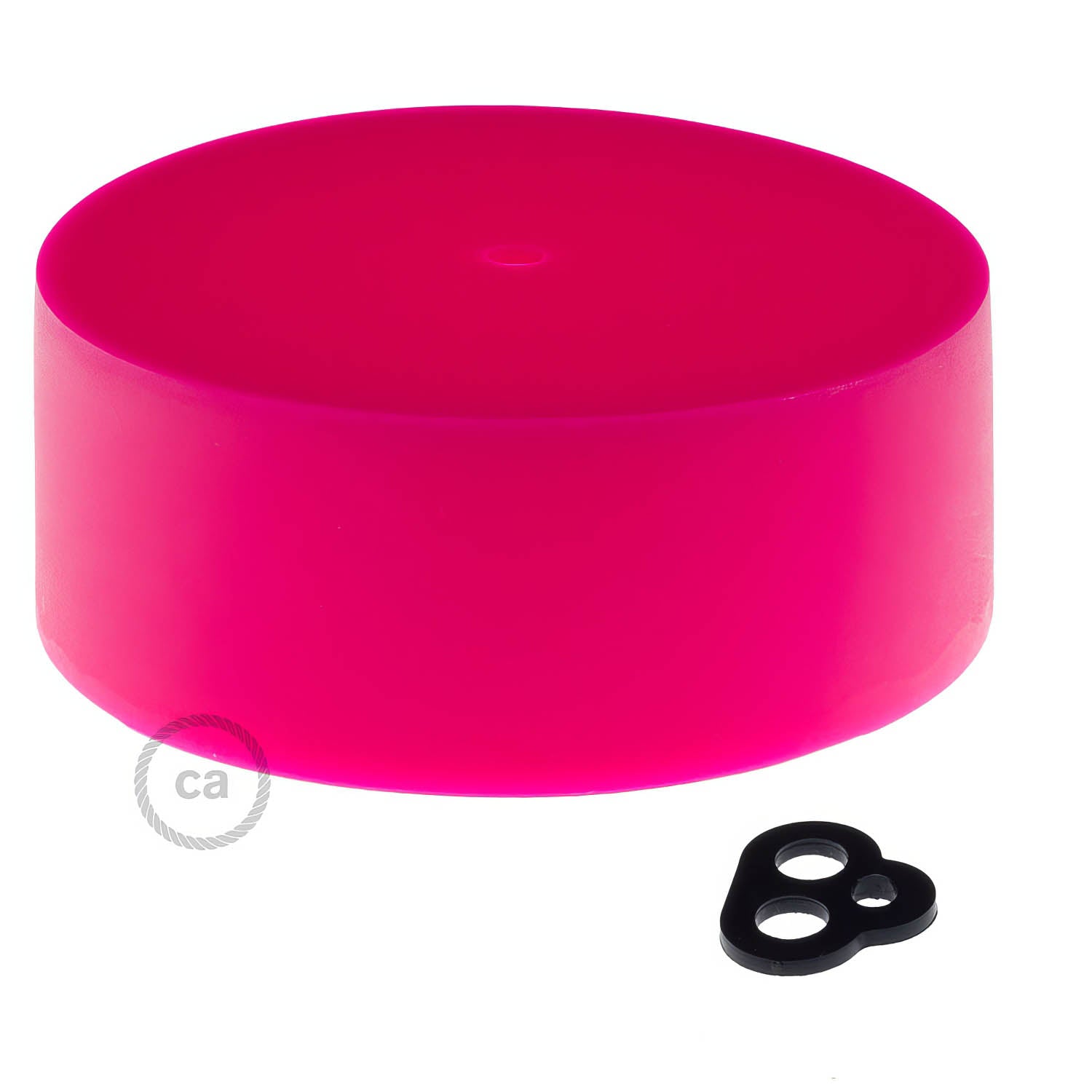 Kit rosone cilindrico in silicone - Fucsia