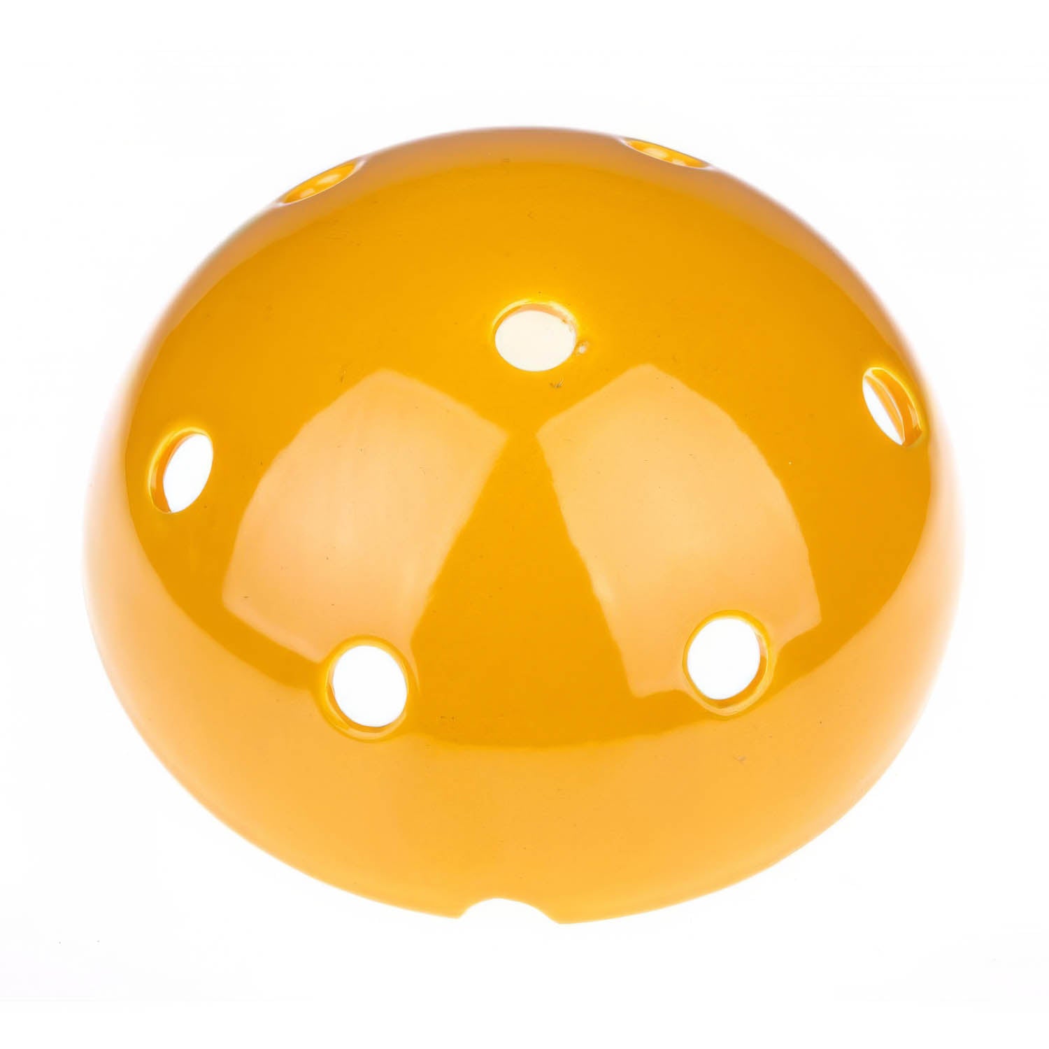 Kit rosone in ceramica a 6 fori - Giallo - Creative Cables