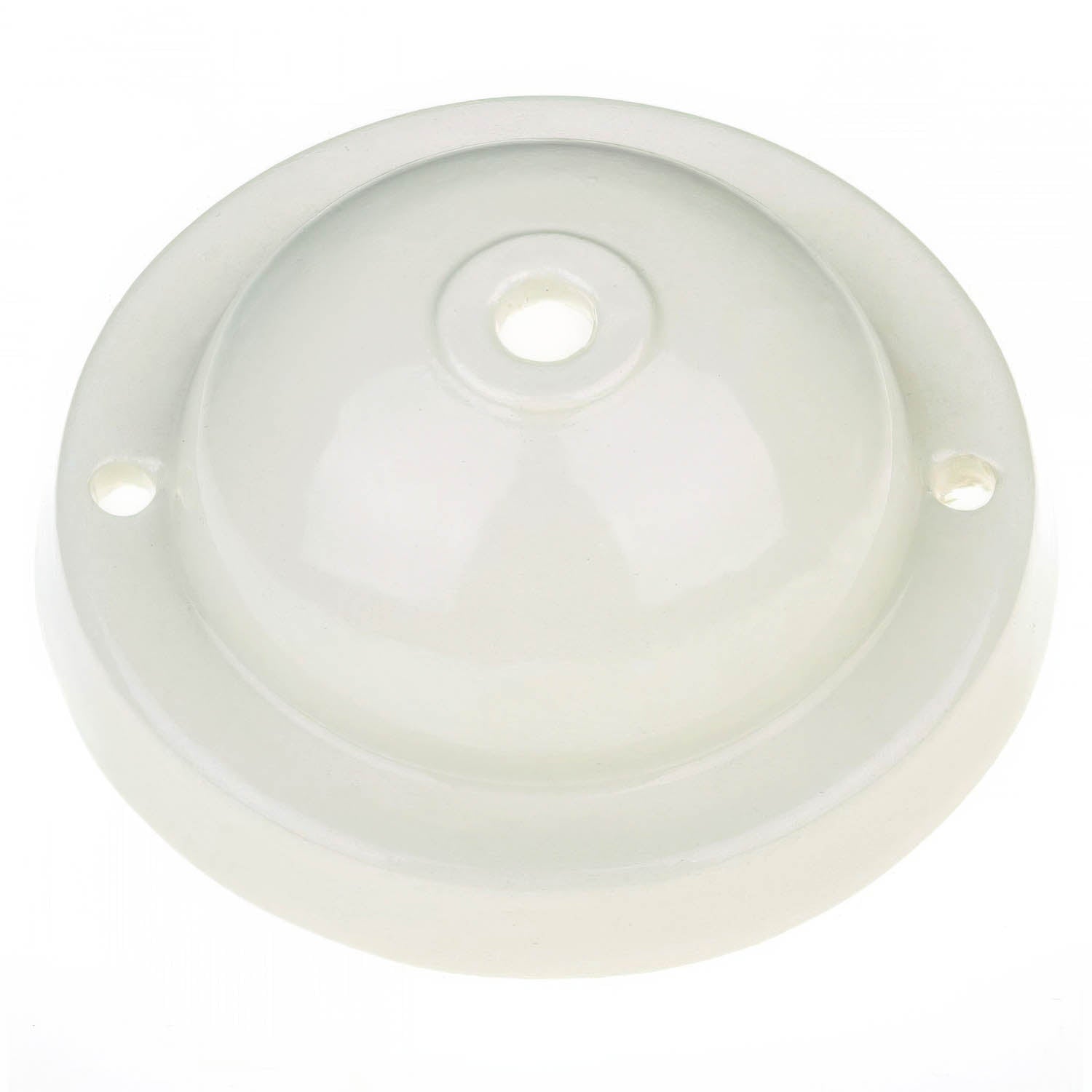 Kit rosone in ceramica semplice - Bianco