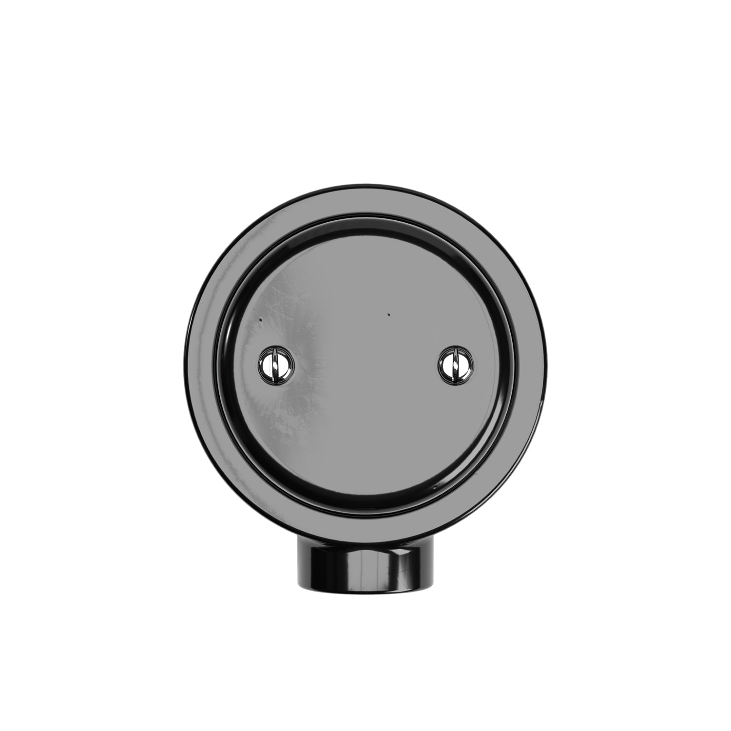 Kit scatola di derivazione e base per Creative - Tubes in porcellana - Nero - Creative Cables