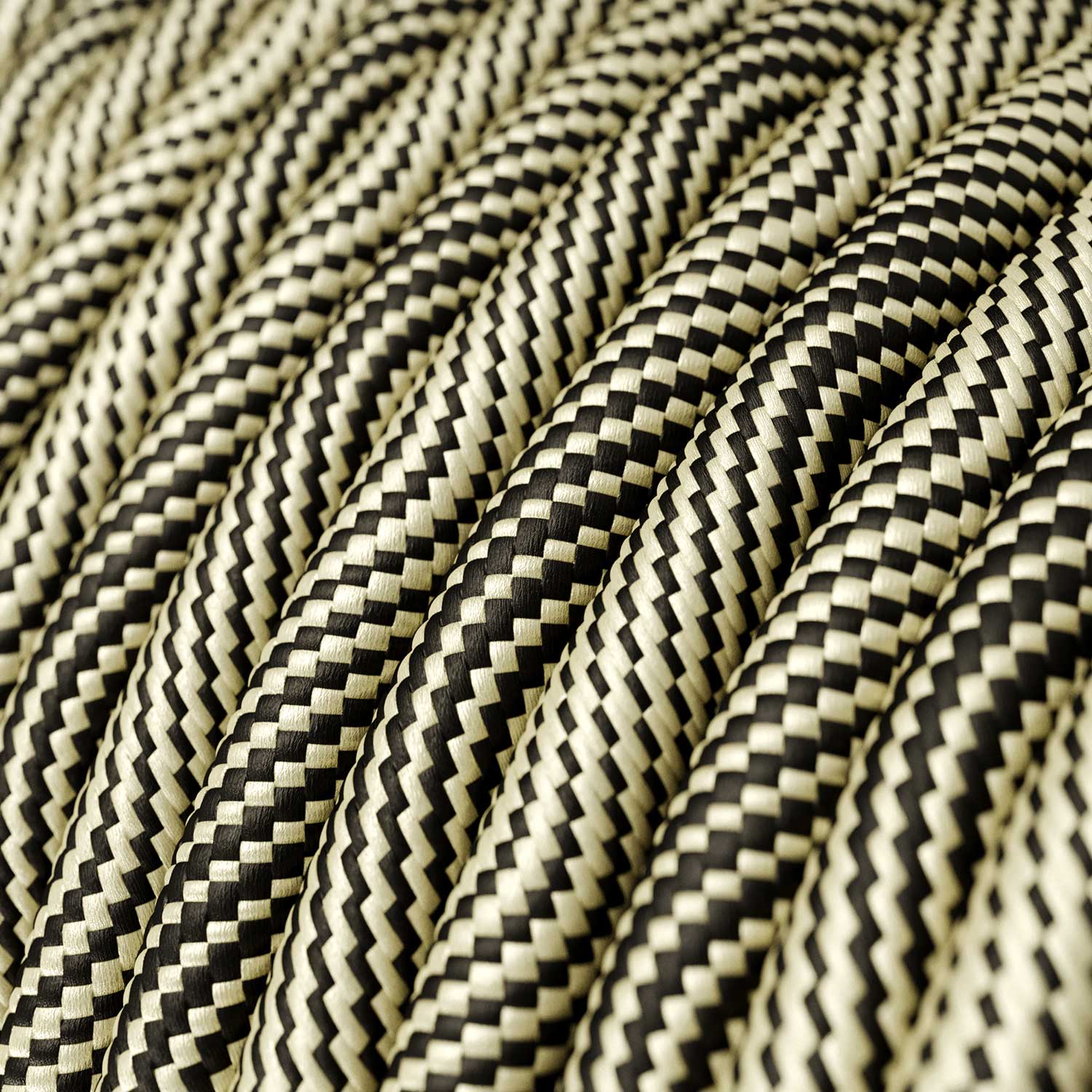 Lampada a sospensione a 6 cadute con XXL Rose-One rettangolare 675 mm con paralume in metallo Tub-E14 - Nero opaco