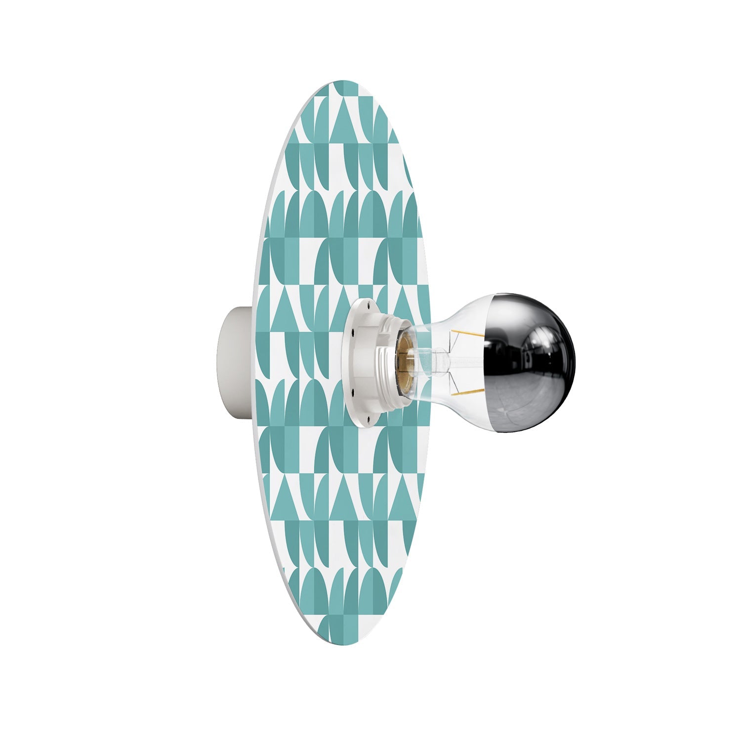 Lampada da parete o soffitto con paralume a disegni geometrici 'Kaleidoscope' Geometria 3 - Waterproof IP44