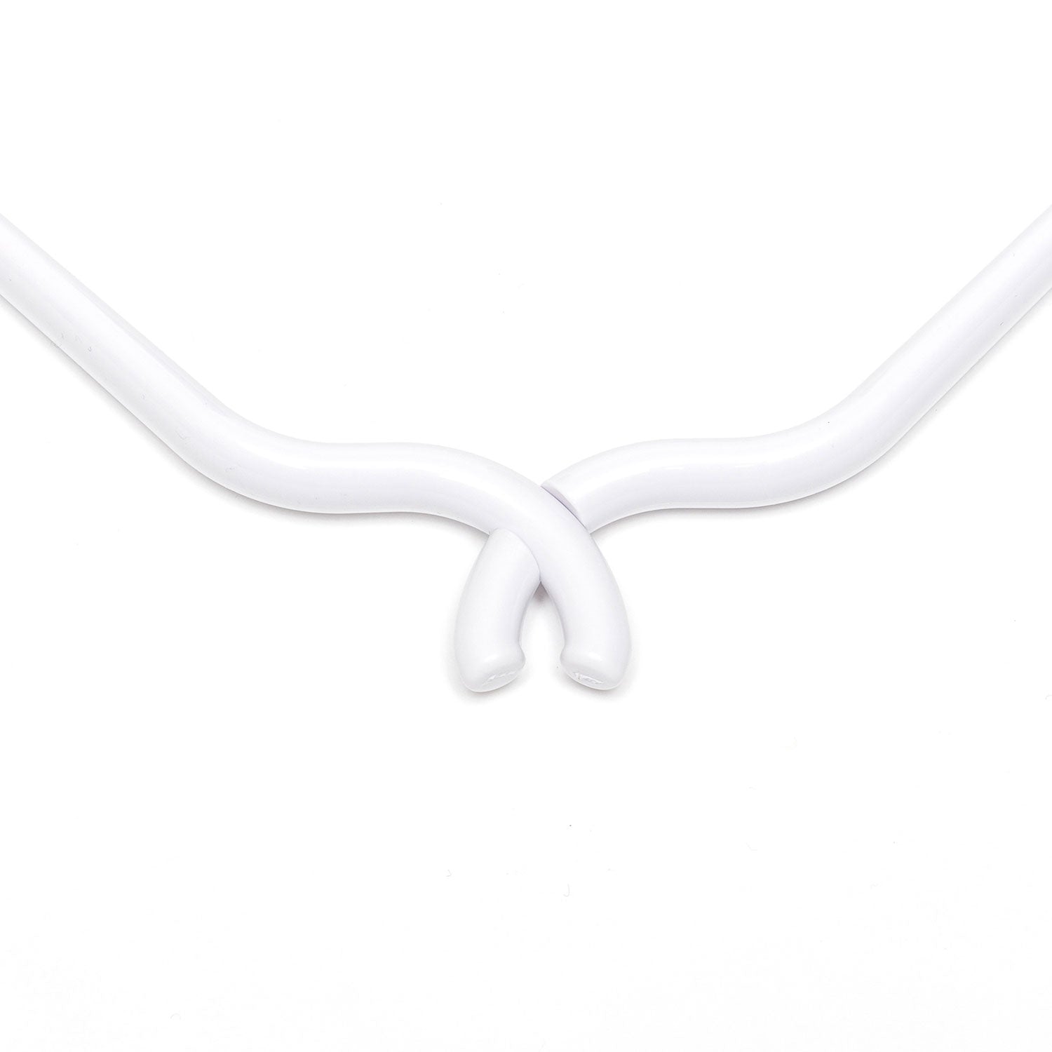 Lampadario Cage a 4 cadute Tub-E14 Doppio - Bianco opaco