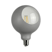 Lampadina LED Camo G125 4,8W 806Lm E27 2700K Dimmerabile - Grigio