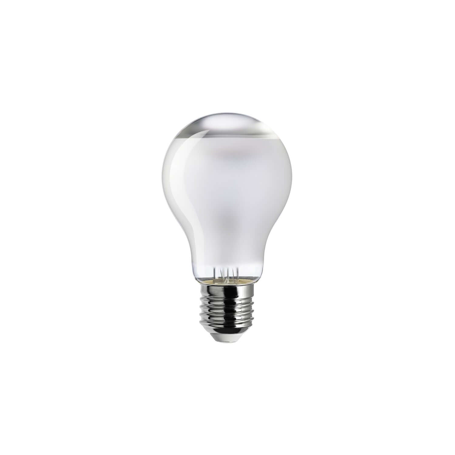 Lampadina LED Half Frosted Lens Goccia A60 7W 806Lm 2700K Dimmerabile - A08