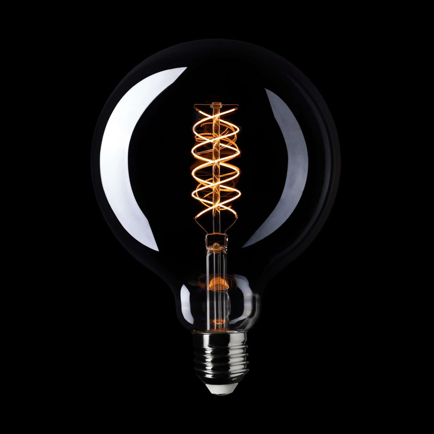 Lampadina LED Smoky Globo G125 4,8W 250Lm E27 1800K Dimmerabile - D04