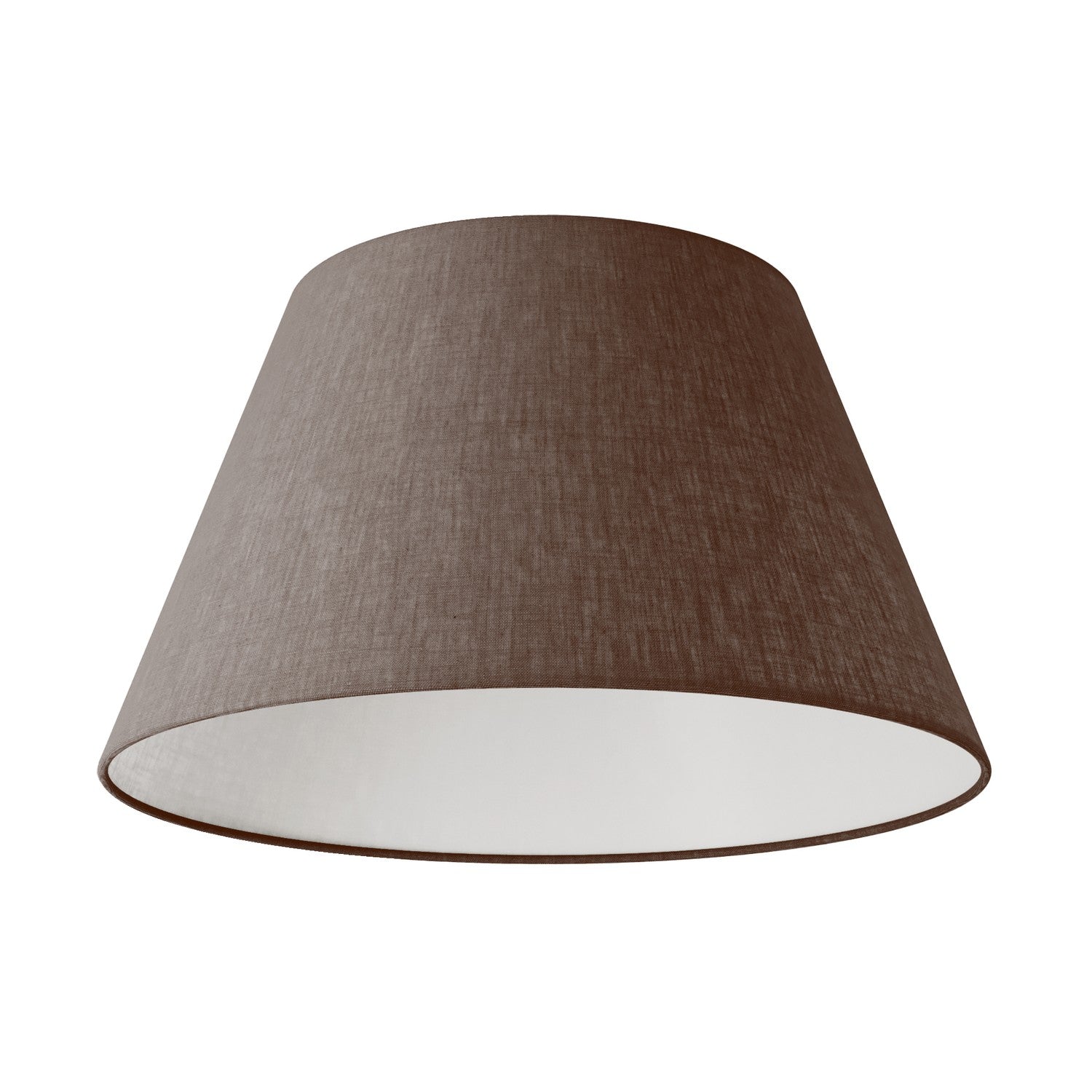 Paralume Impero M per sospensione con attacco E27 - Made in Italy - Camelot Marrone - Creative Cables