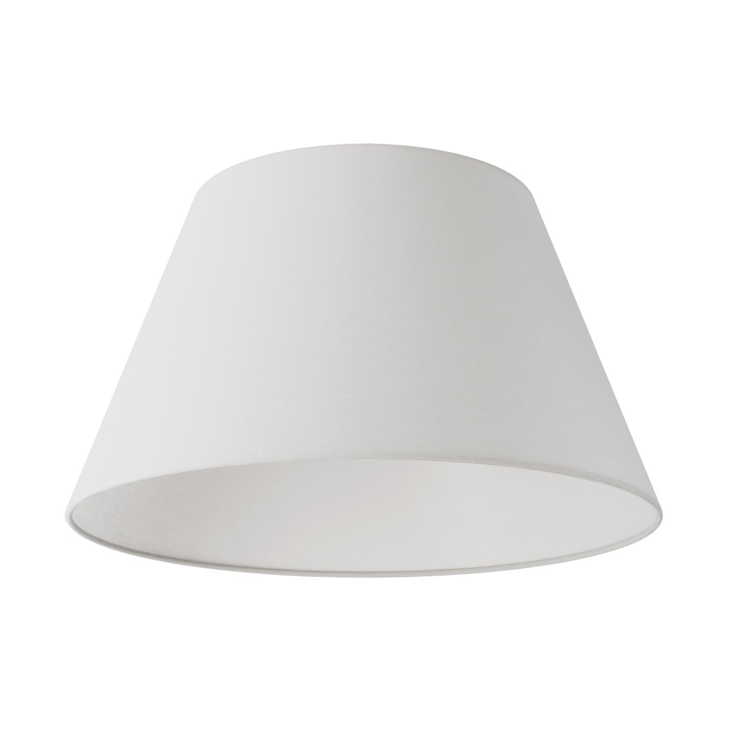 Paralume Impero M per sospensione con attacco E27 - Made in Italy - Lino Crudo - Creative Cables