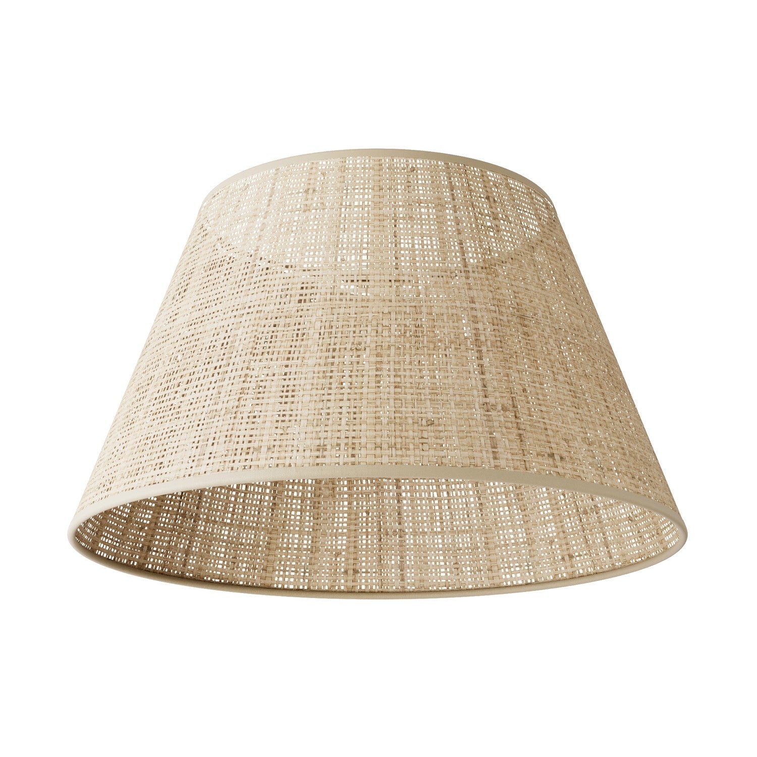 Paralume Impero M per sospensione con attacco E27 - Made in Italy - Raphia - Creative Cables