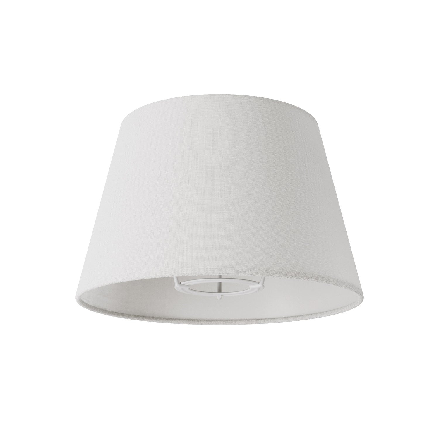 Paralume Impero S con attacco E27 per lampada da tavolo o applique - Made in Italy - Lino Crudo - Creative Cables