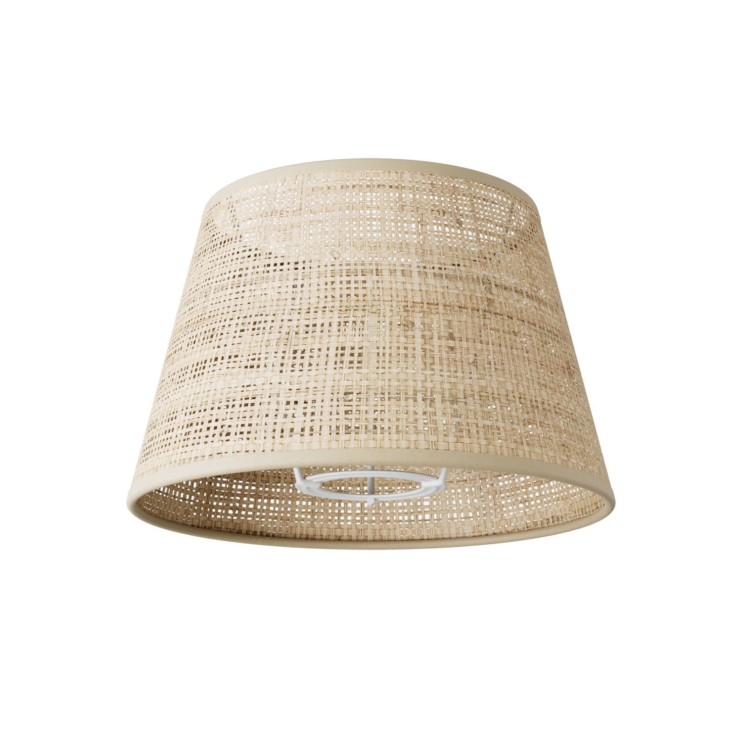 Paralume Impero S con attacco E27 per lampada da tavolo o applique - Made in Italy - Raphia - Creative Cables