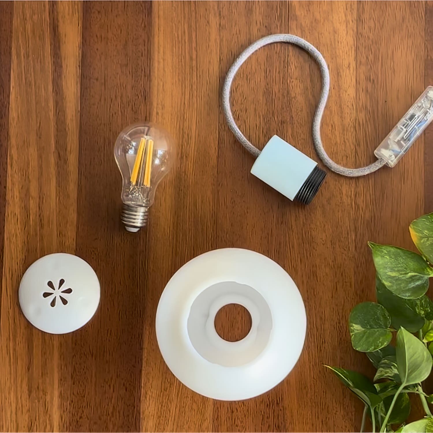 Paralume infrangibile Unbreak-a-Ball - Bianco