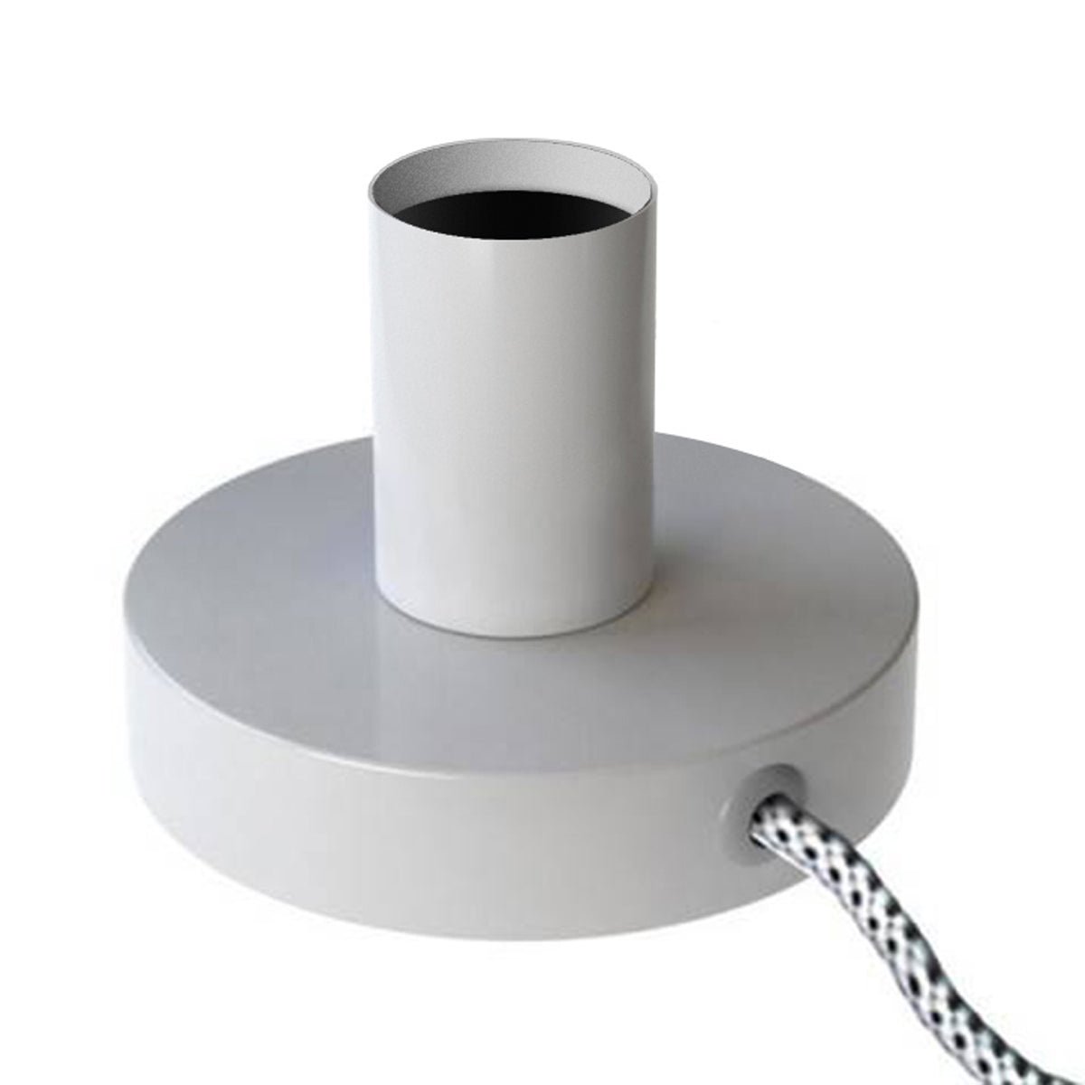 Posaluce - Table lamp in metal - White