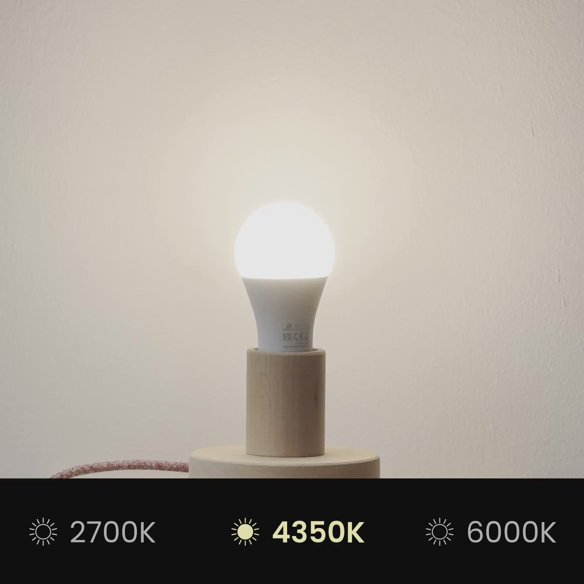 Video laden: Lampenschirm Zylinder S aus Stoff mit E27-Fassung - Made in Italy - Helles Jute