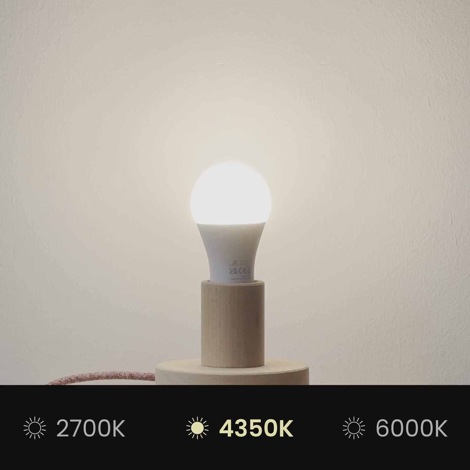 Video laden: Lampenschirm Athena mit E27-Fassung für Tisch- oder Stehlampe - Made in Italy - Wolle Beige