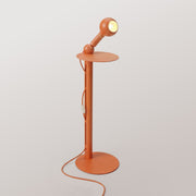 Rocco - Lampada da terra con lampadina Camo - Arancione