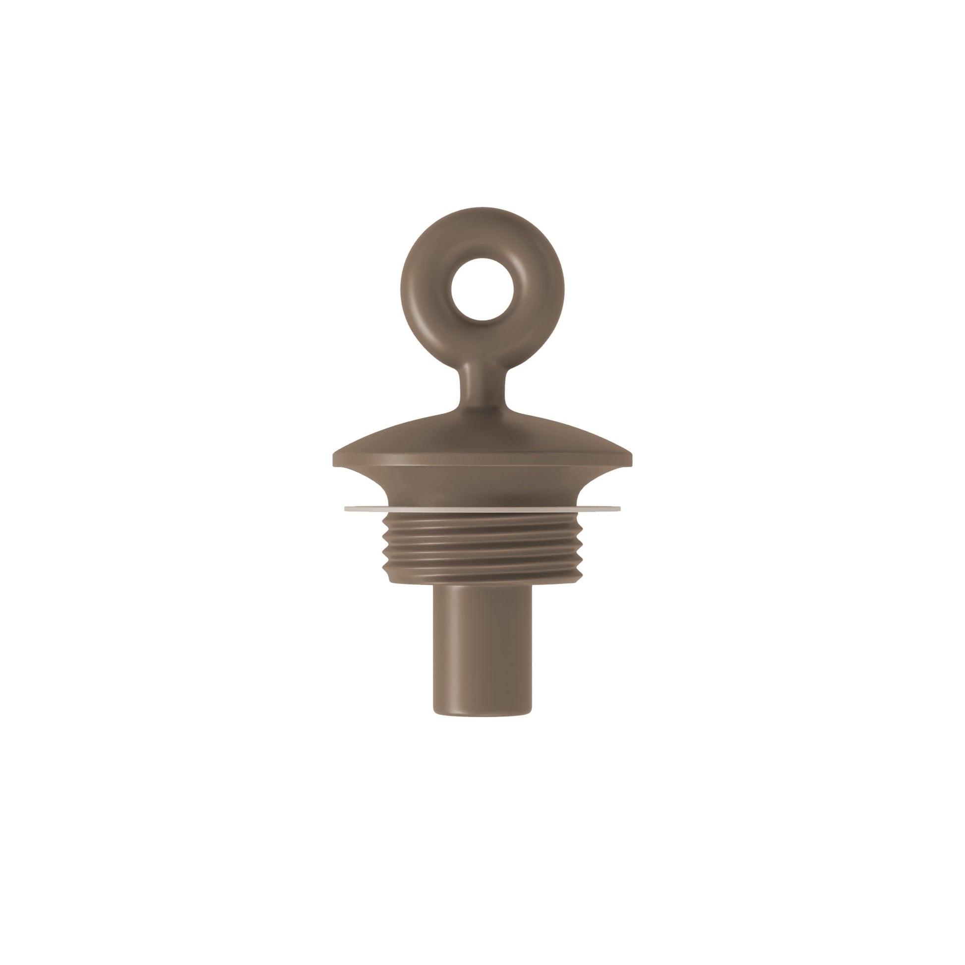 Terminale di chiusura con anello - Marina - Desert brown
